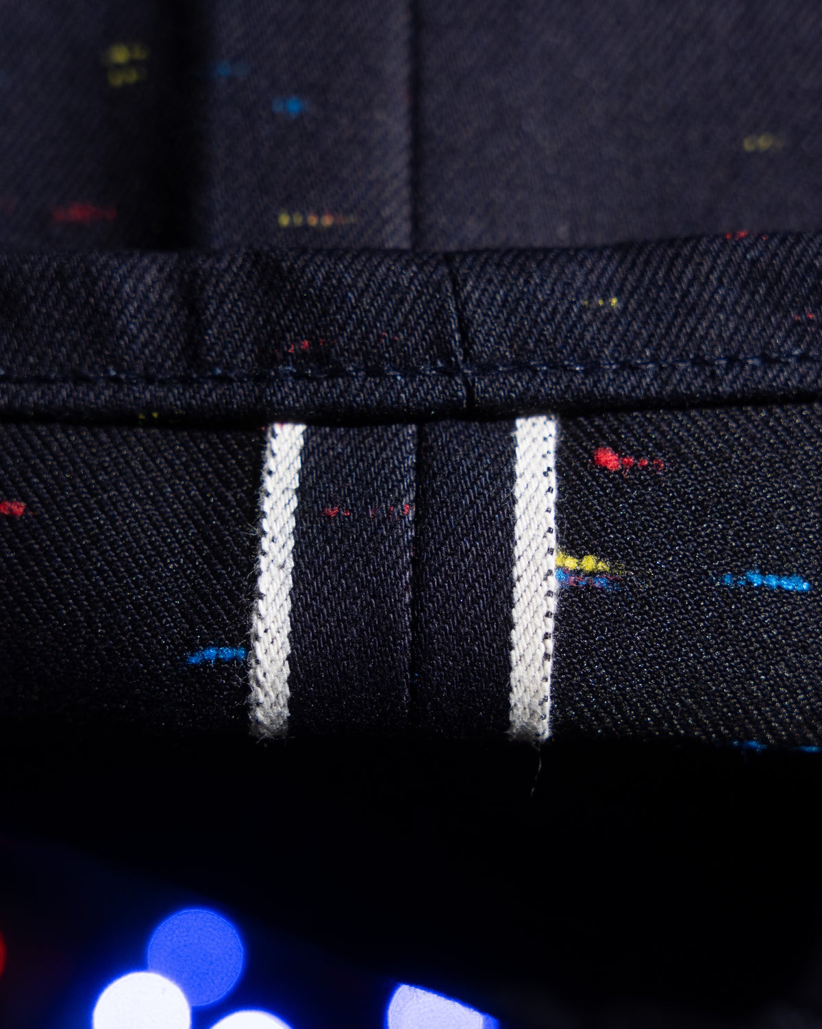 Galaxy Selvedge: A Multicolored Universe