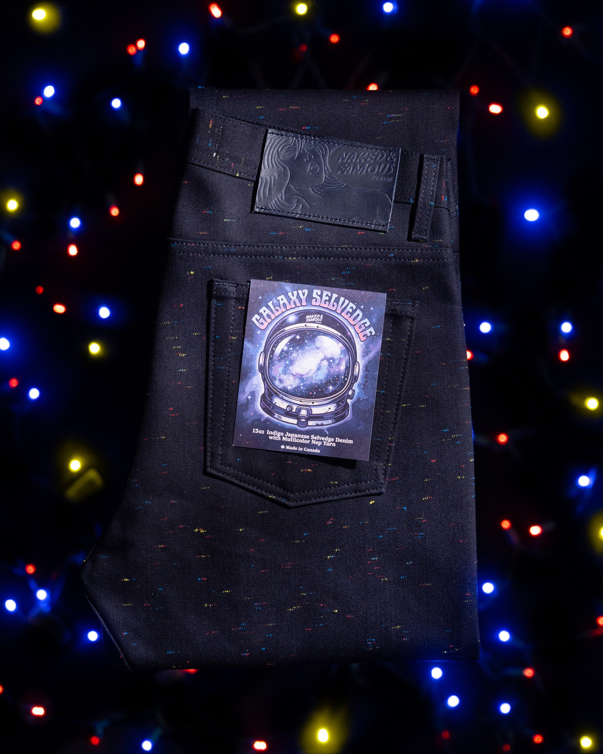 Galaxy Selvedge: A Multicolored Universe