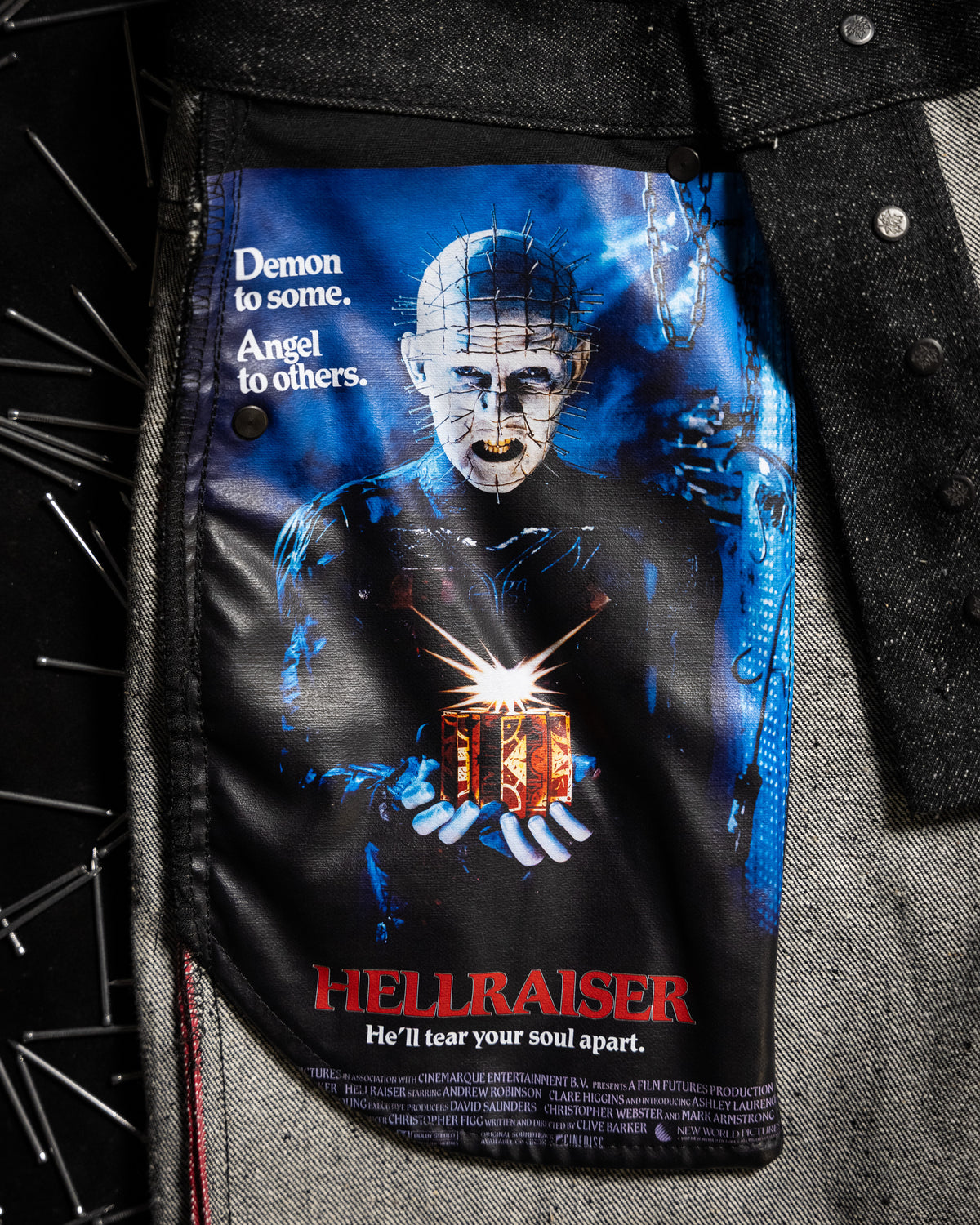 Pinhead Selvedge: Hellraiser