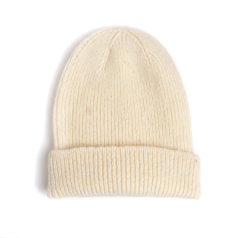 Toque - Canadian Origin Wool - Ecru