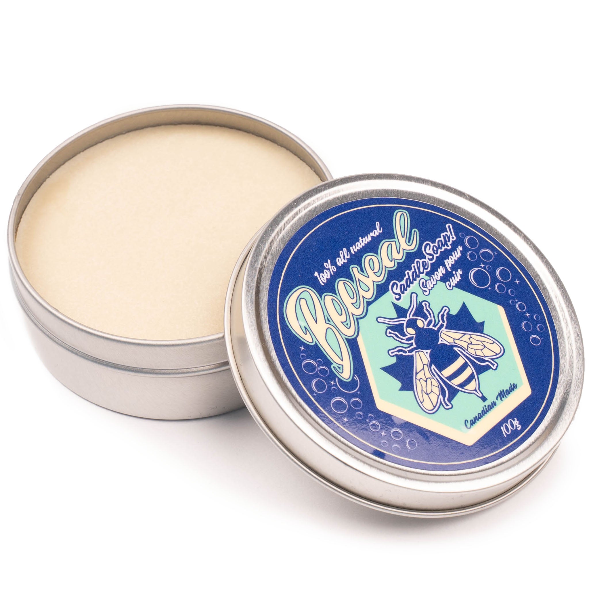 Canadian Beeseal Saddle Soap - 100 Grams by Canadian Beeseal