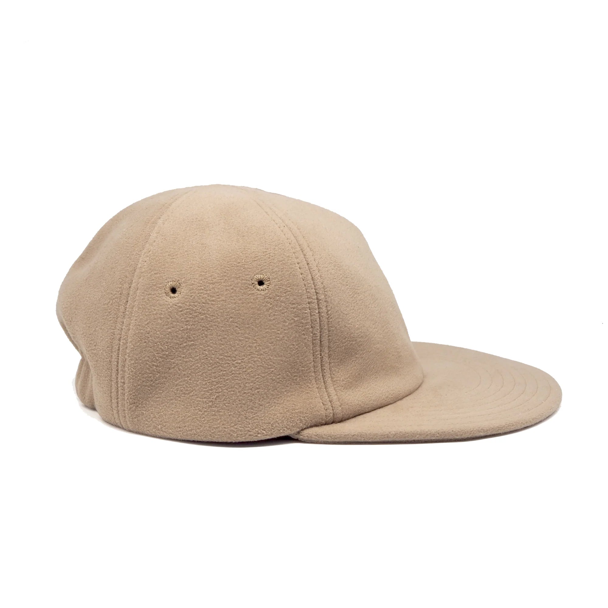 Classic 6 Panel Cap Microsuede - Natural by Found Feather