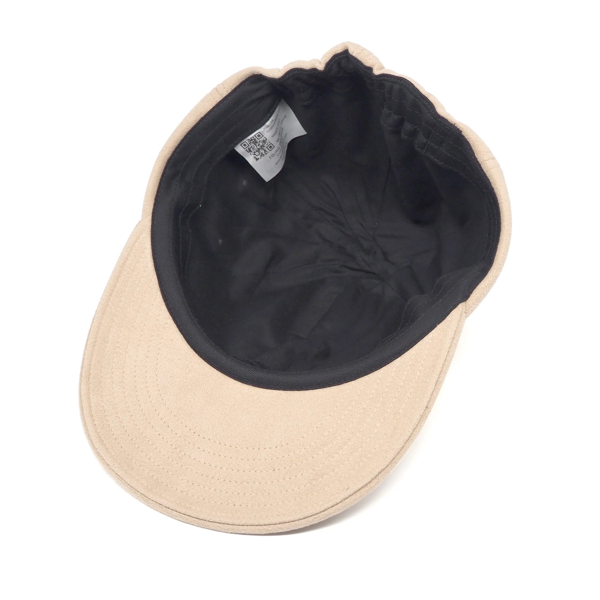 Classic 6 Panel Cap Microsuede - Natural by Found Feather