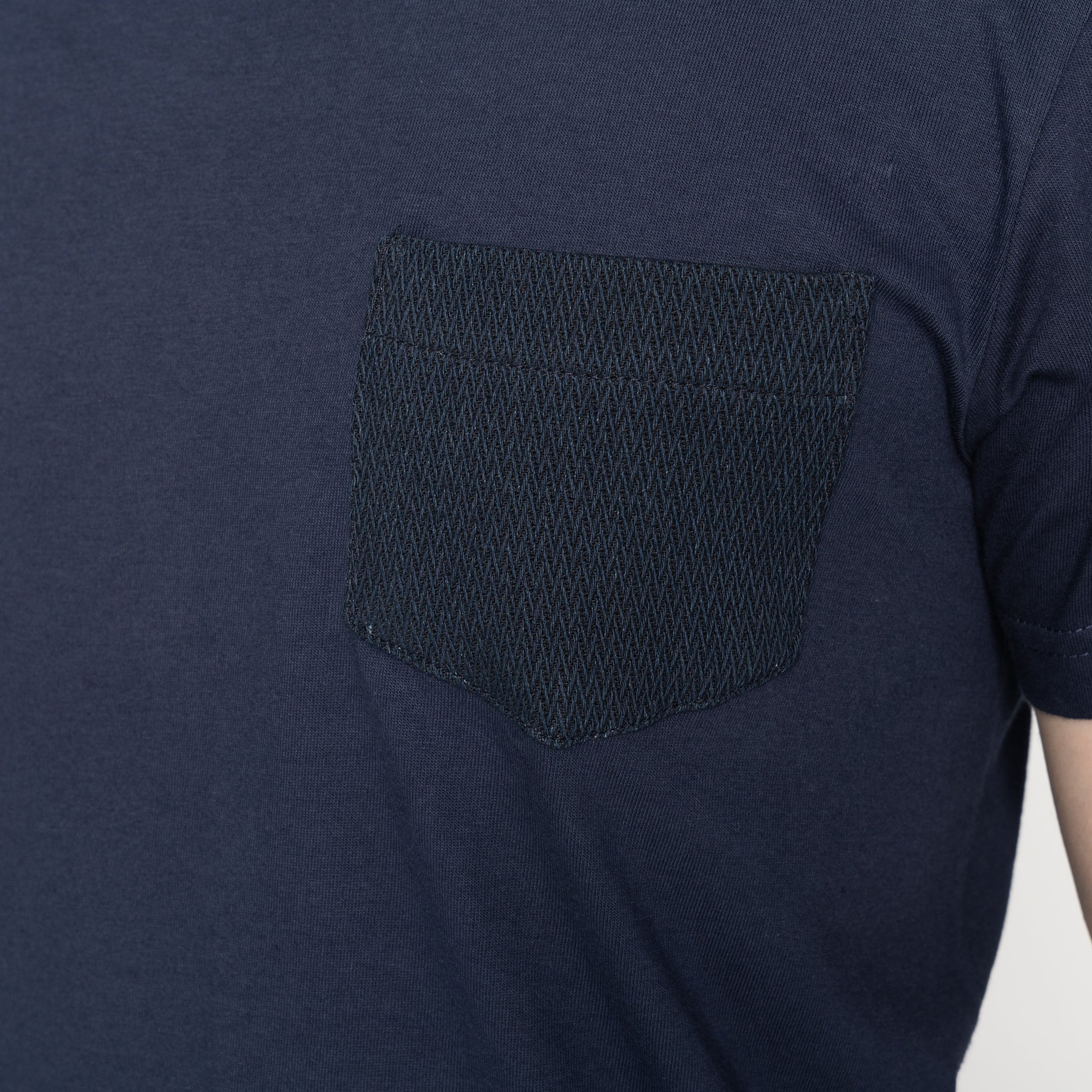 Pocket Tee - Navy - Yagasuri Denim by Naked & Famous Denim