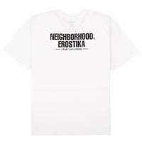 Neighborhood x Erostika Los Chingones Tee - Wrestlers - White