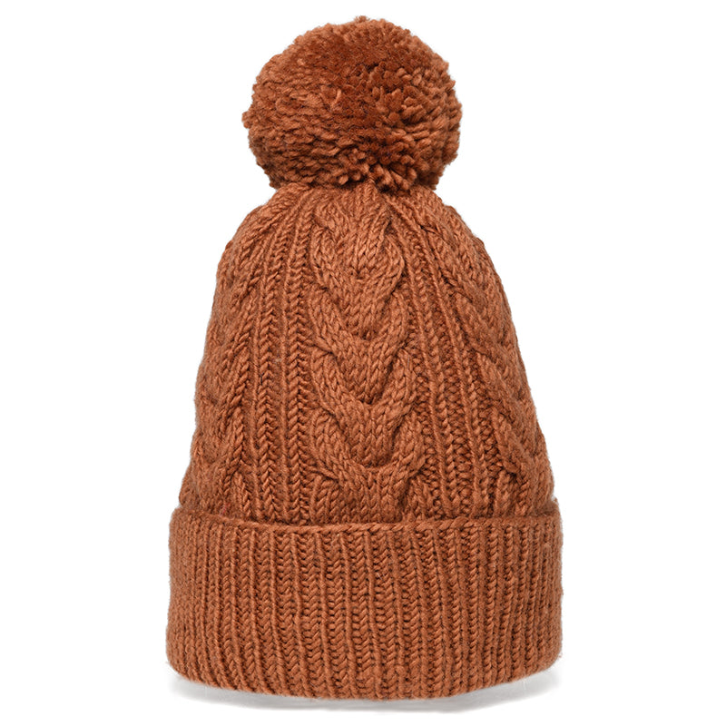 Double Cuff Cap Fisherman - Terracotta by Chamula