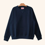 Pullover Crewneck -  Double Heavyweight  - Navy