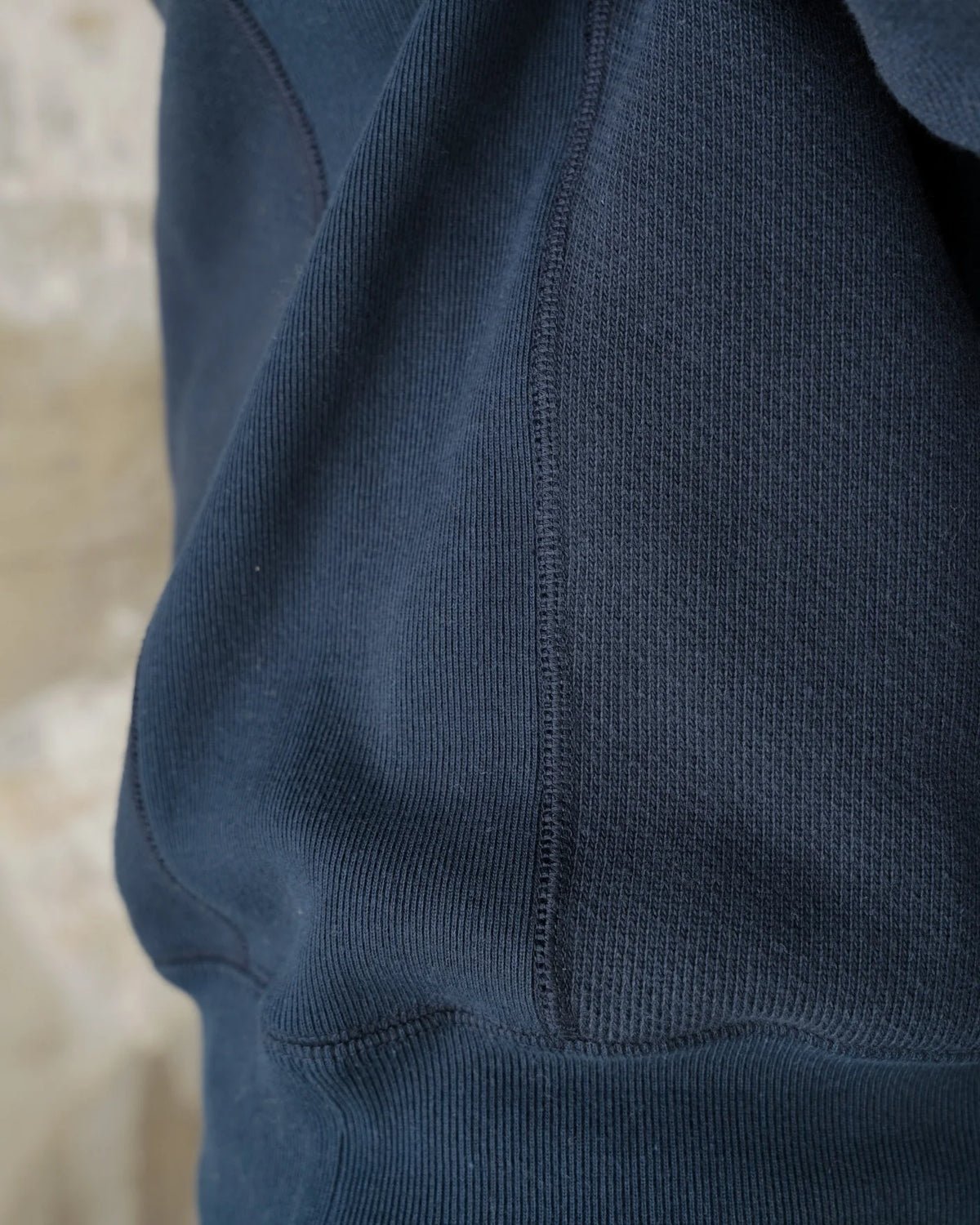 Pullover Crewneck - Double Heavyweight - Navy by Wonder Looper