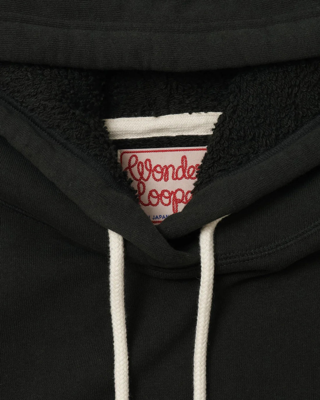Pullover Hoodie - Super Looper French Terry - Sumi by Wonder Looper