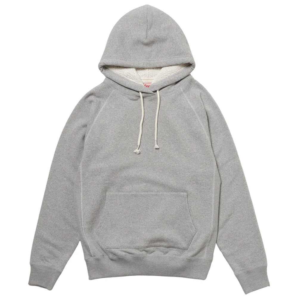 Pullover Hoodie - Super Looper French Terry - Heather Grey by Wonder Looper