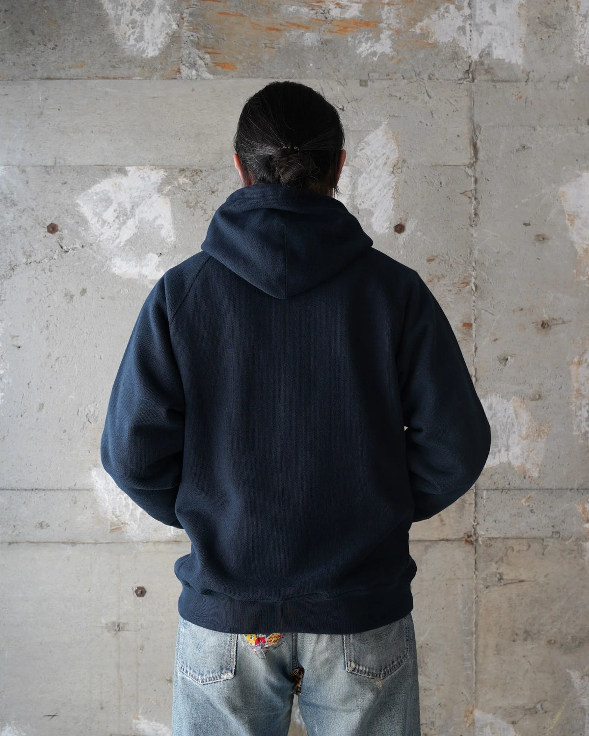 Pullover Hoodie - Double Heavyweight - Navy