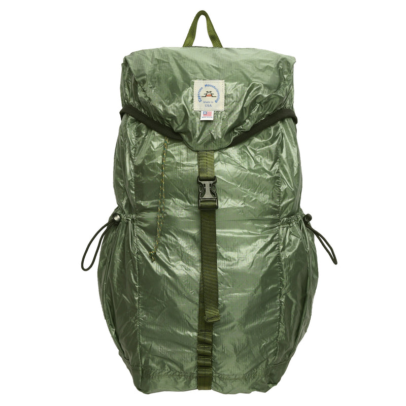 Packable Back Pack - 1.1oz Parachute Nylon Spruce
