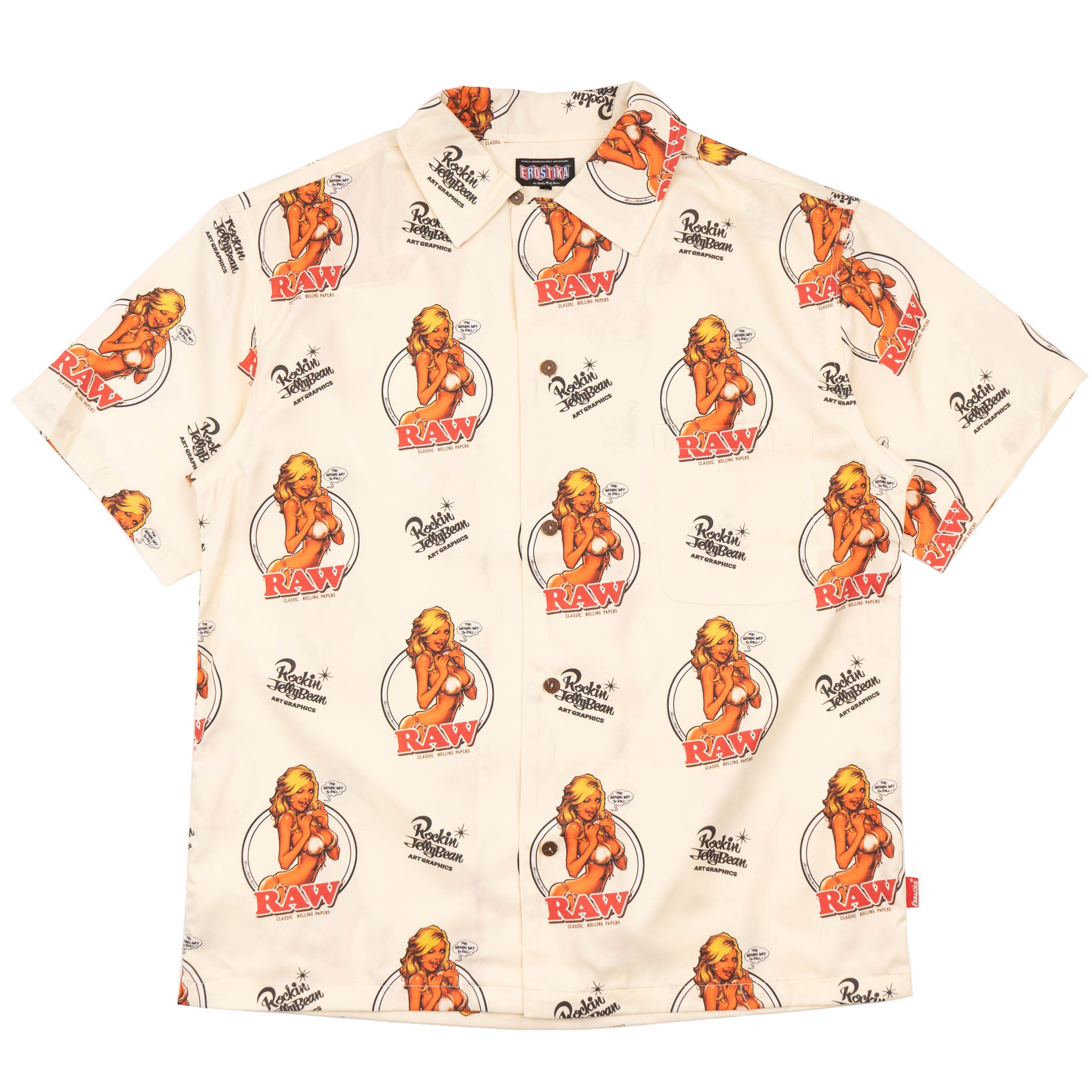 Raw Girl Shirt - Multi by Erostika by Rockin'Jelly Bean