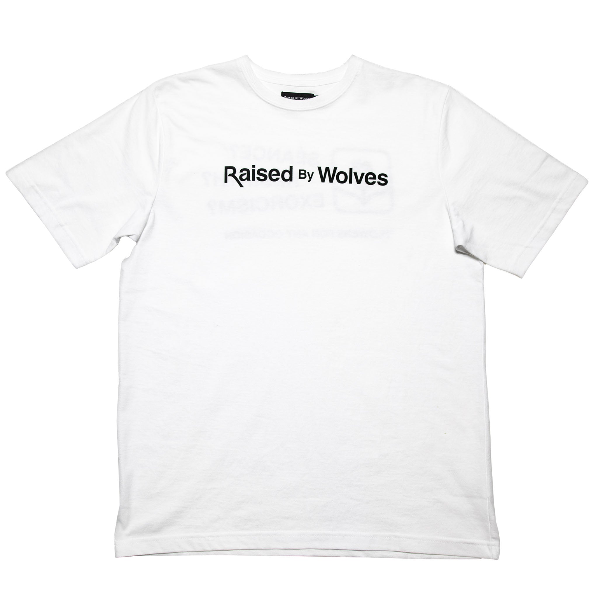 Rosa Nera Tee - White by Raised by Wolves