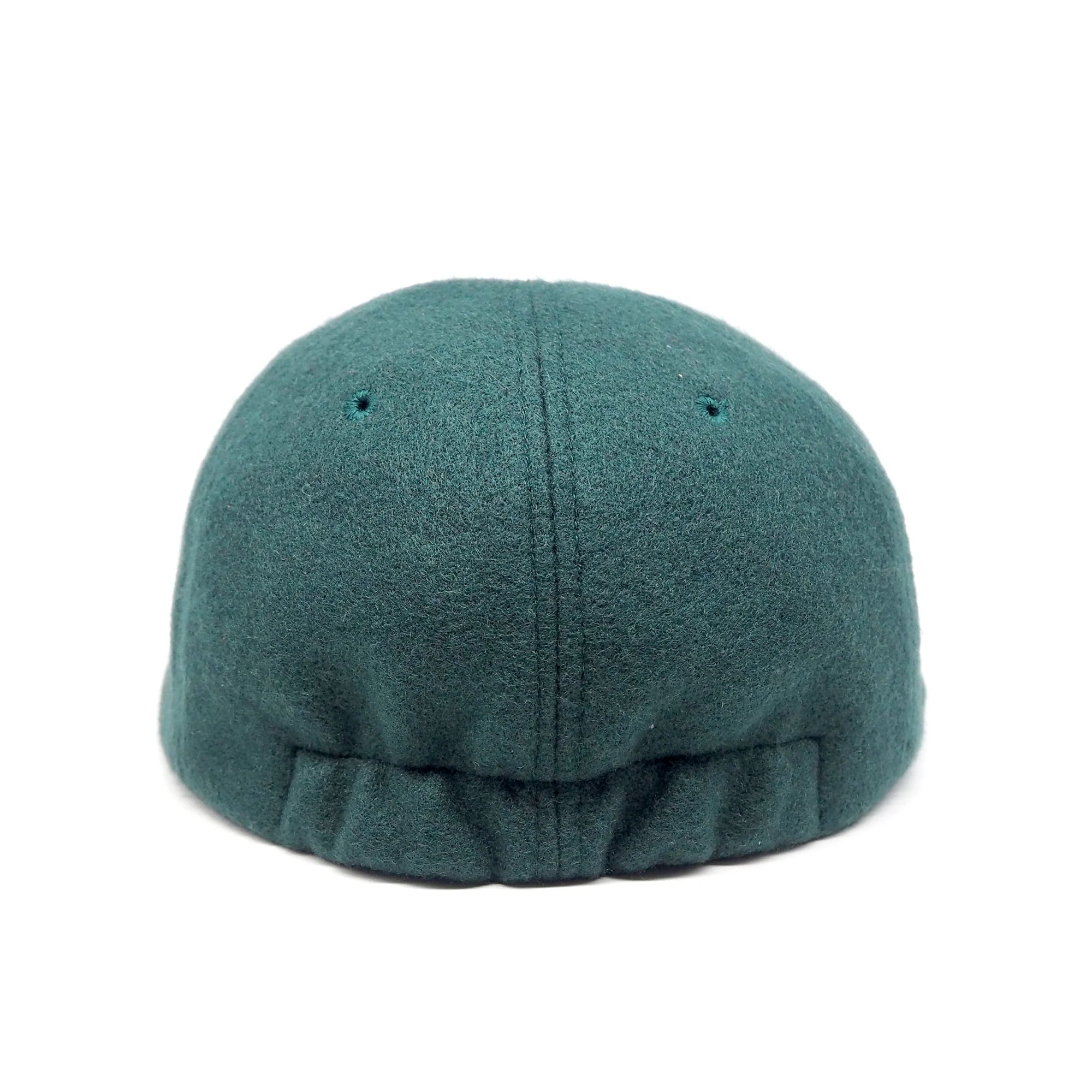 Classic 6 Panel Cap Acrylic Wool - Green by Found Feather