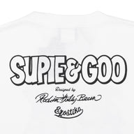 Adventure of Supie & Goo T-shirt - White by Erostika by Rockin'Jelly Bean