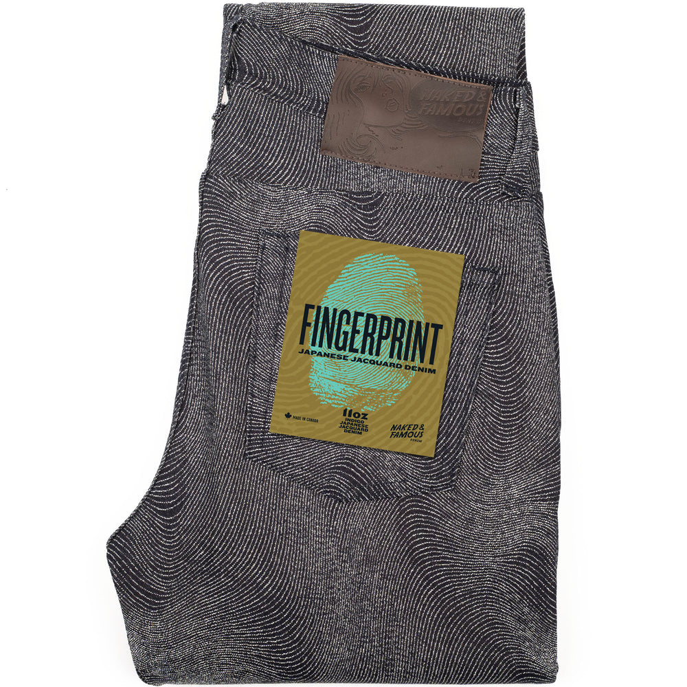 Weird Guy - Fingerprint Denim - Indigo by Naked & Famous Denim