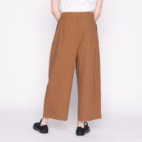 Wide Pant - Camel Rinsed Oxford | Naked & Famous Denim