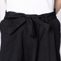 Wide Pant - Black Rinsed Oxford | Naked & Famous Denim