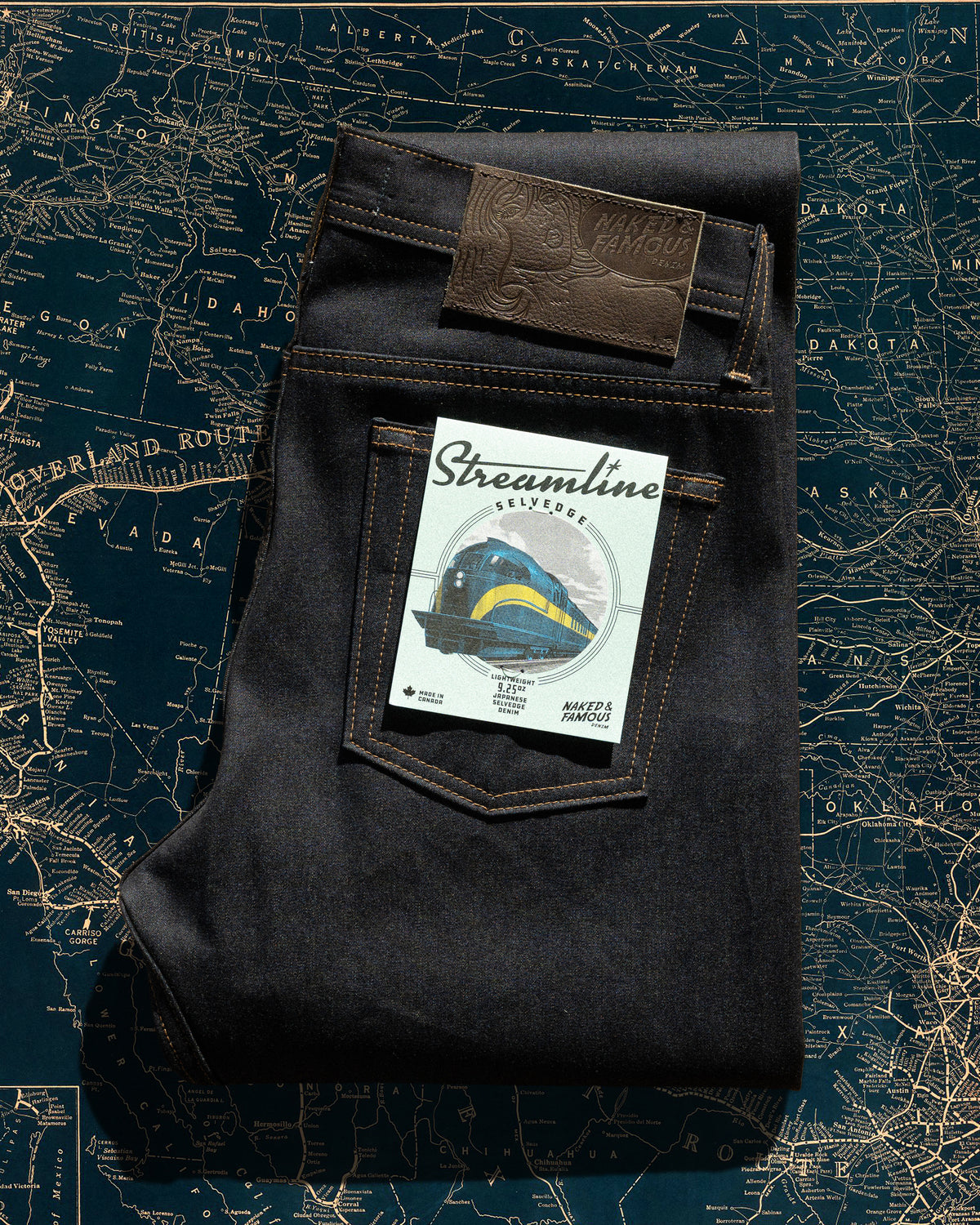 Full Steam Ahead: Streamline Selvedge