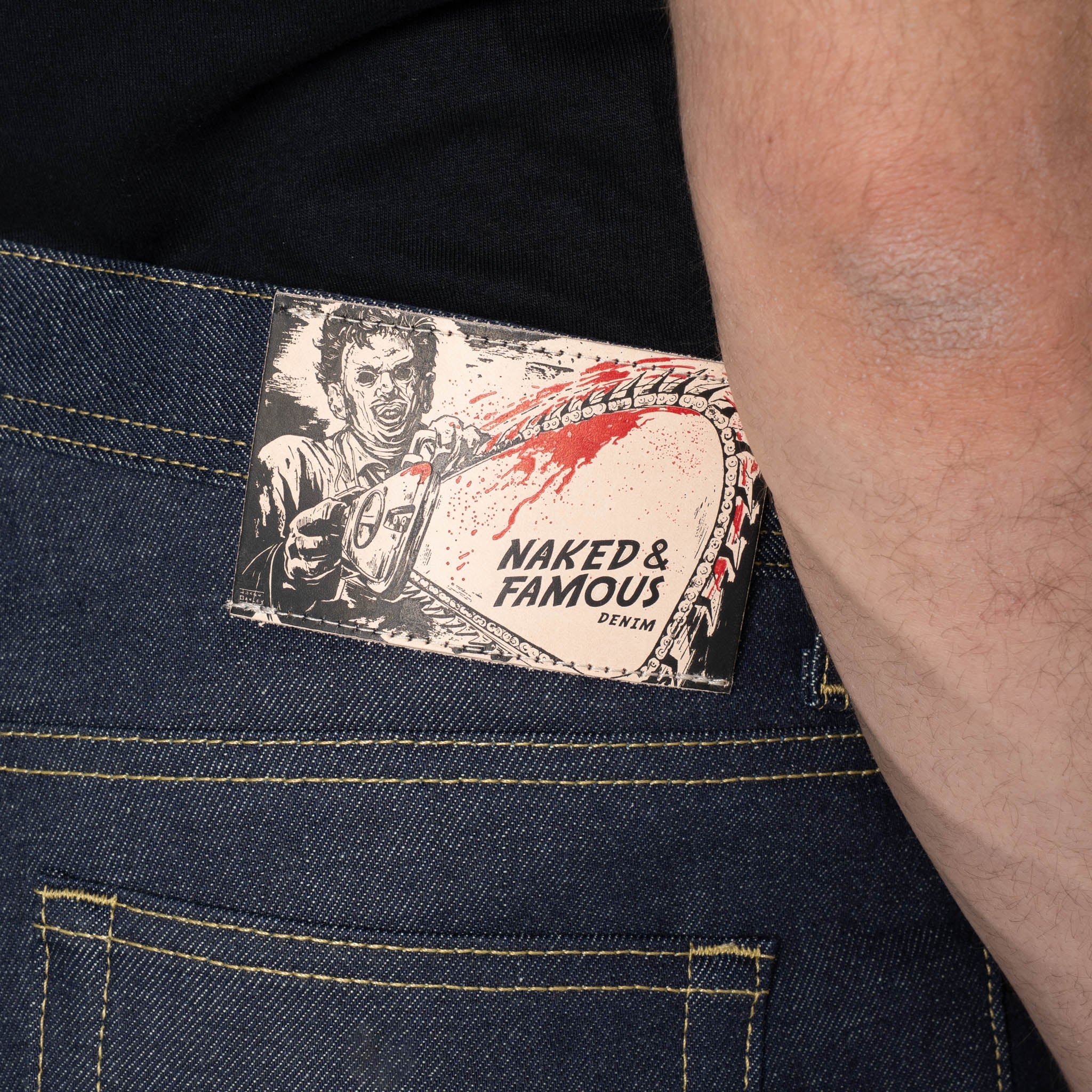 Weird Guy - Texas Chainsaw Massacre "Leatherface" Selvedge - Indigo by Naked & Famous Denim