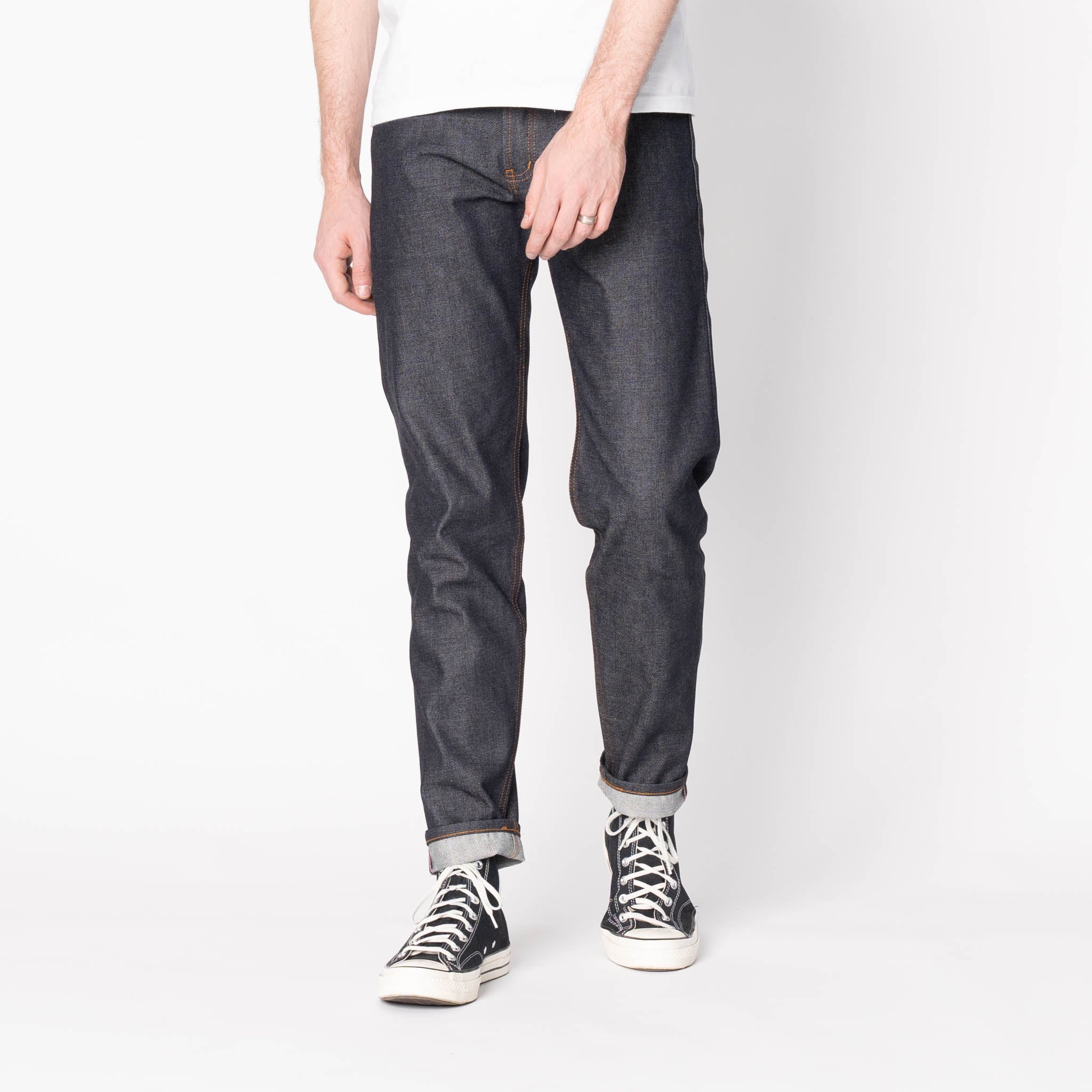 Easy Guy - Dia De Los Muertos Selvedge - Indigo by Naked & Famous Denim