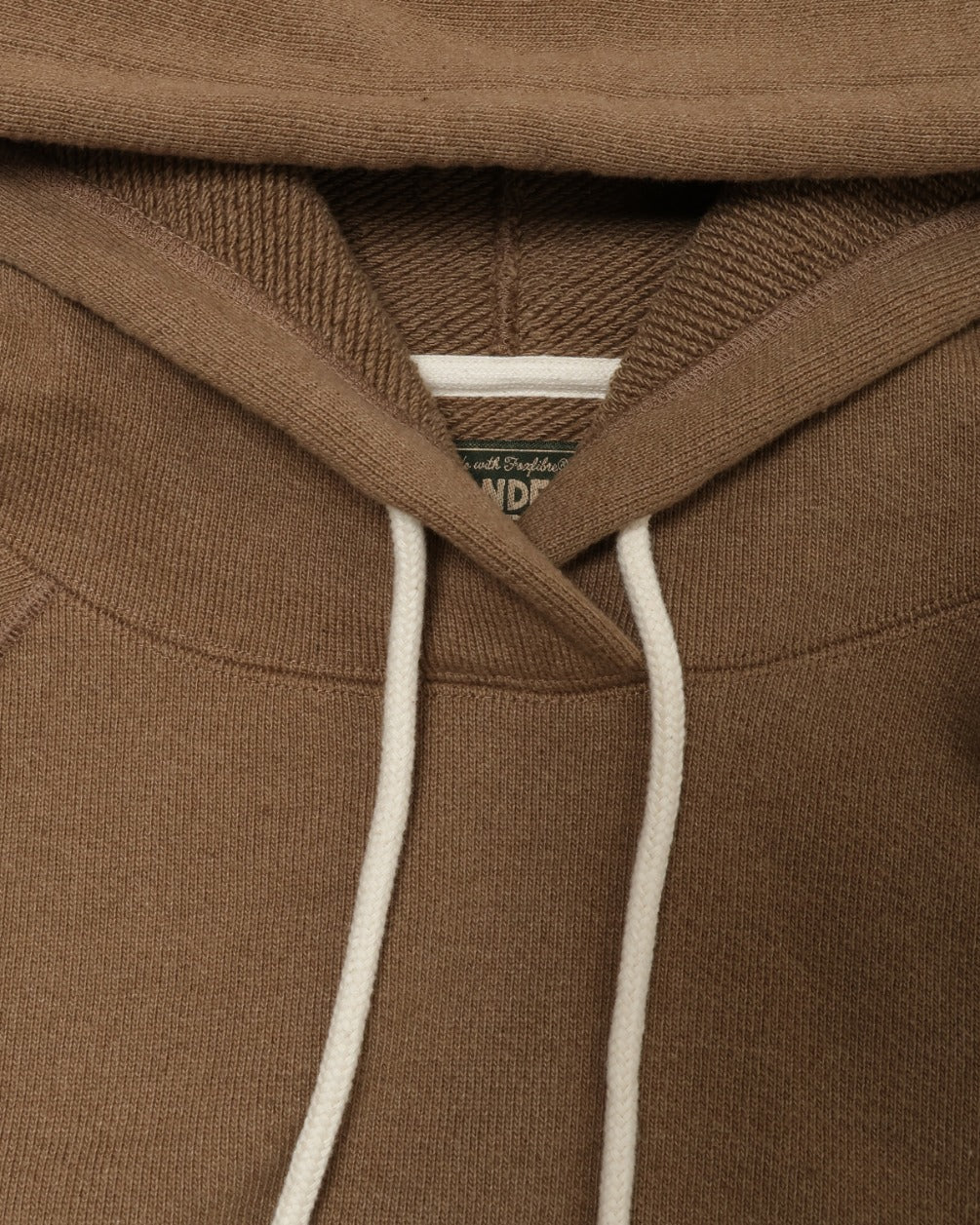 Pullover Hoodie - Iron Mordant FoxFibre® Double Heavyweight French Terry by Wonder Looper