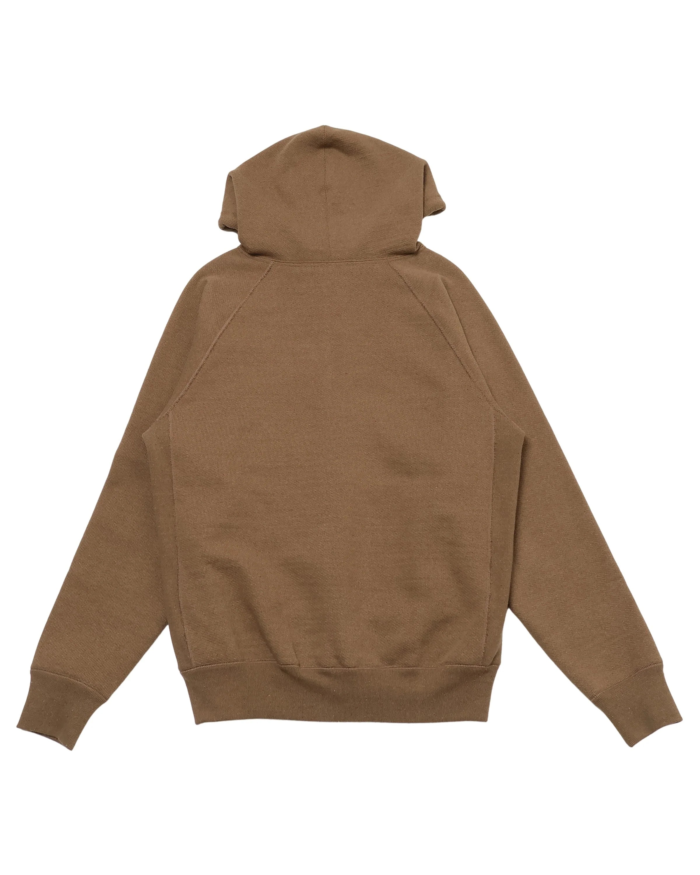 Zip Hoodie - Iron Mordant FoxFibre® Double Heavyweight French Terry by Wonder Looper