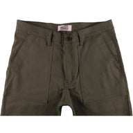 Work Pant - Green Canvas by Naked & Famous Denim