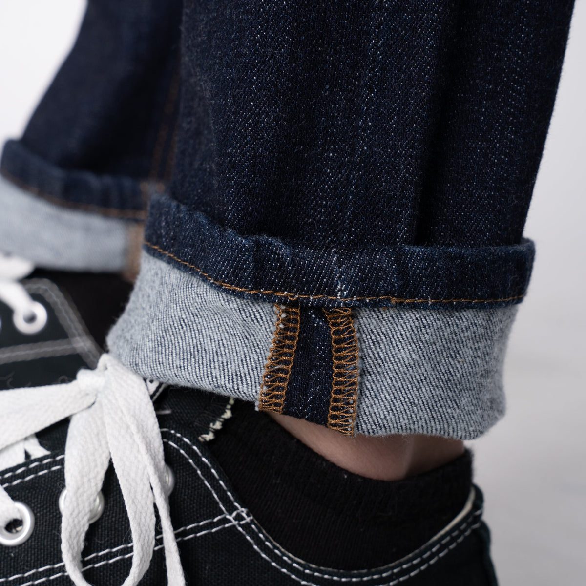 Femmes -" High Skinny" - Denim Mélange Cachemire Extensible 