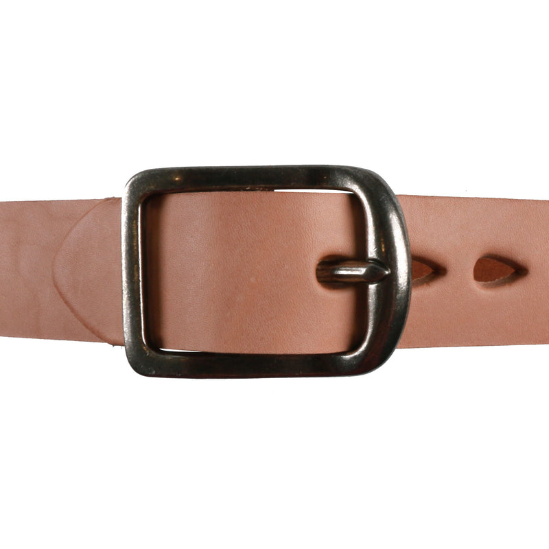 Thick Belt - 7mm Bovine Leather - Natural Tan Media 2 of 2