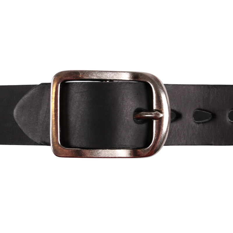Thick Belt - Thick Bovine Leather - Black Media 2 of 2