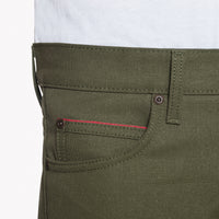 Super Guy - Army Green Duck Selvedge | Naked & Famous Denim