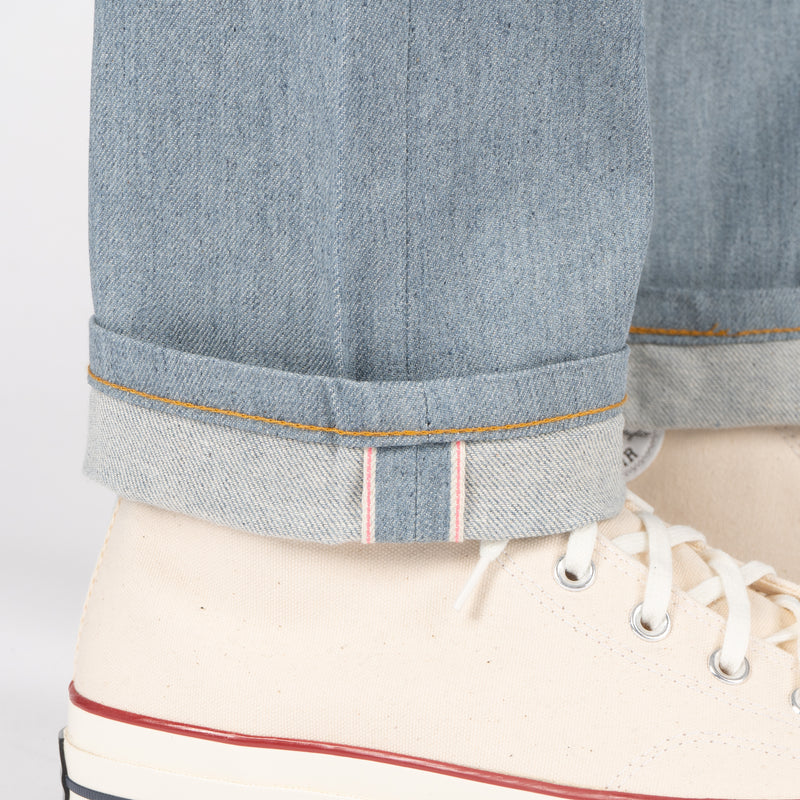 Weird Guy - Lightweight Recycled Selvedge - Stone Blue | Naked & Famous Denim