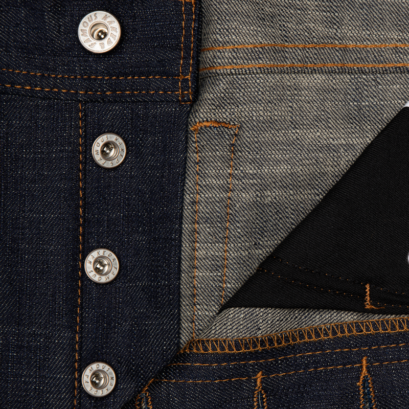 Weird Guy - Perfect Blue Slub Selvedge | Naked & Famous Denim