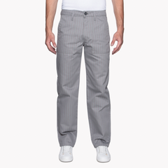 Work Pant - Repro Workwear Twill - Grey by Naked & Famous Denim