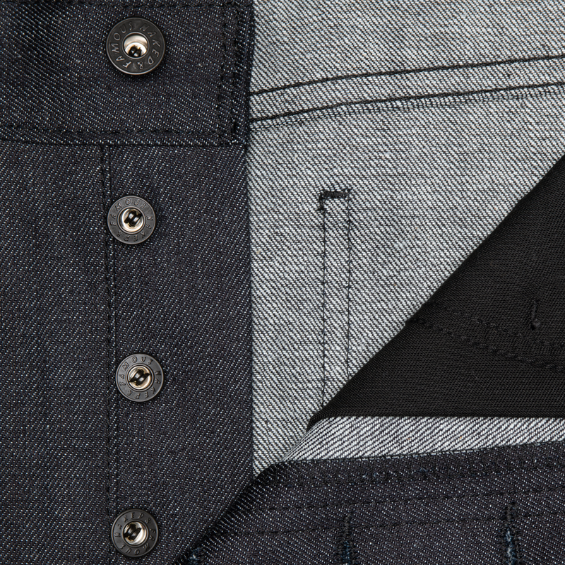 Stacked  Guy - Blue Smoke Stretch Selvedge | Naked & Famous Denim