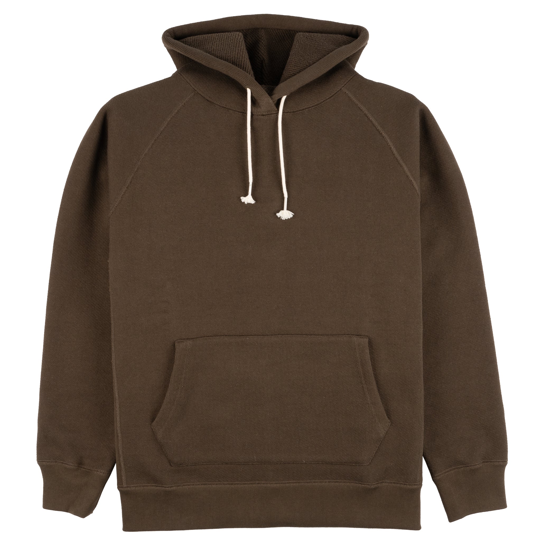 Pullover Hoodie - 701gsm Double Heavyweight French Terry - Khaki Green by Wonder Looper