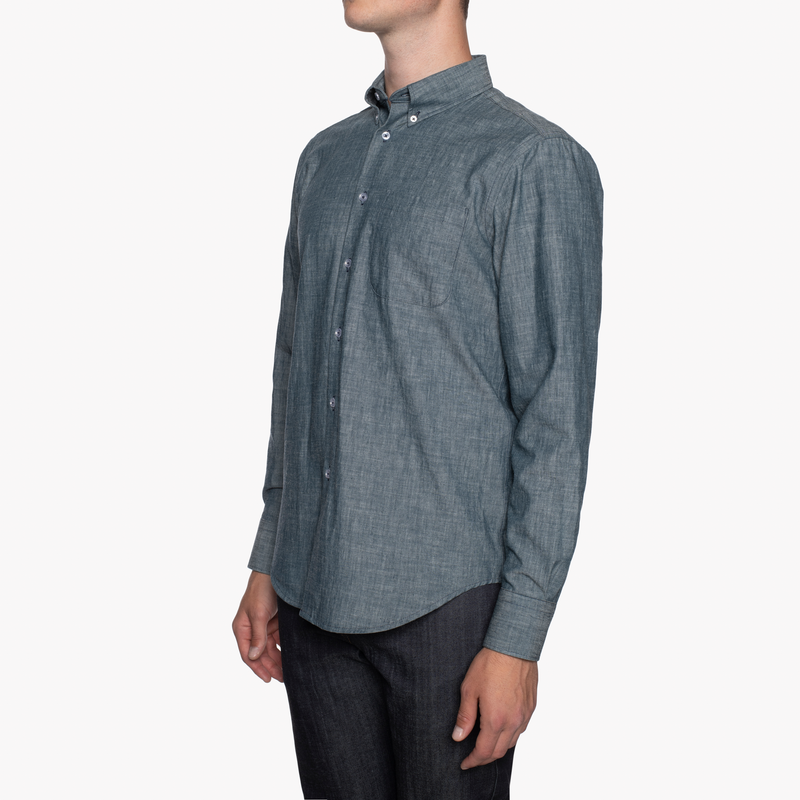 Easy Shirt - 5oz Rinsed Chambray | Naked & Famous Denim