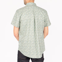 Short Sleeve Easy Shirt - Nuts & Berry -Blue | Naked & Famous Denim