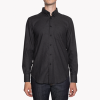 Easy Shirt - Soft Twill - Charcoal | Naked & Famous Denim
