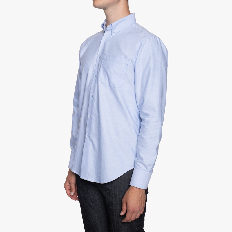 Easy Shirt - Cotton Oxford - Pale Blue | Naked & Famous Denim