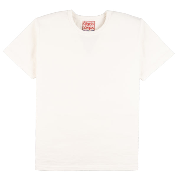 Crewneck T-shirt - Double Heavyweight - White