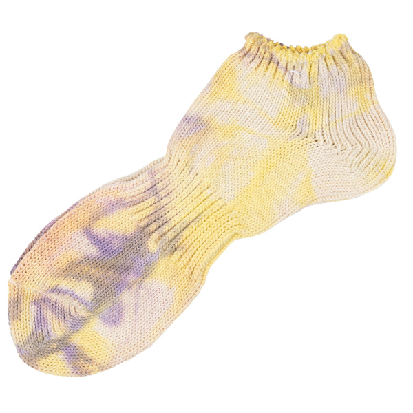 2C Uneven Dye Ankle - Yellow