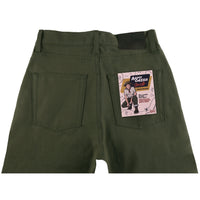 Women's - The Classic - Army Green Duck Selvedge