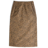 Wrap Skirt - Leopard Print | Naked & Famous Denim