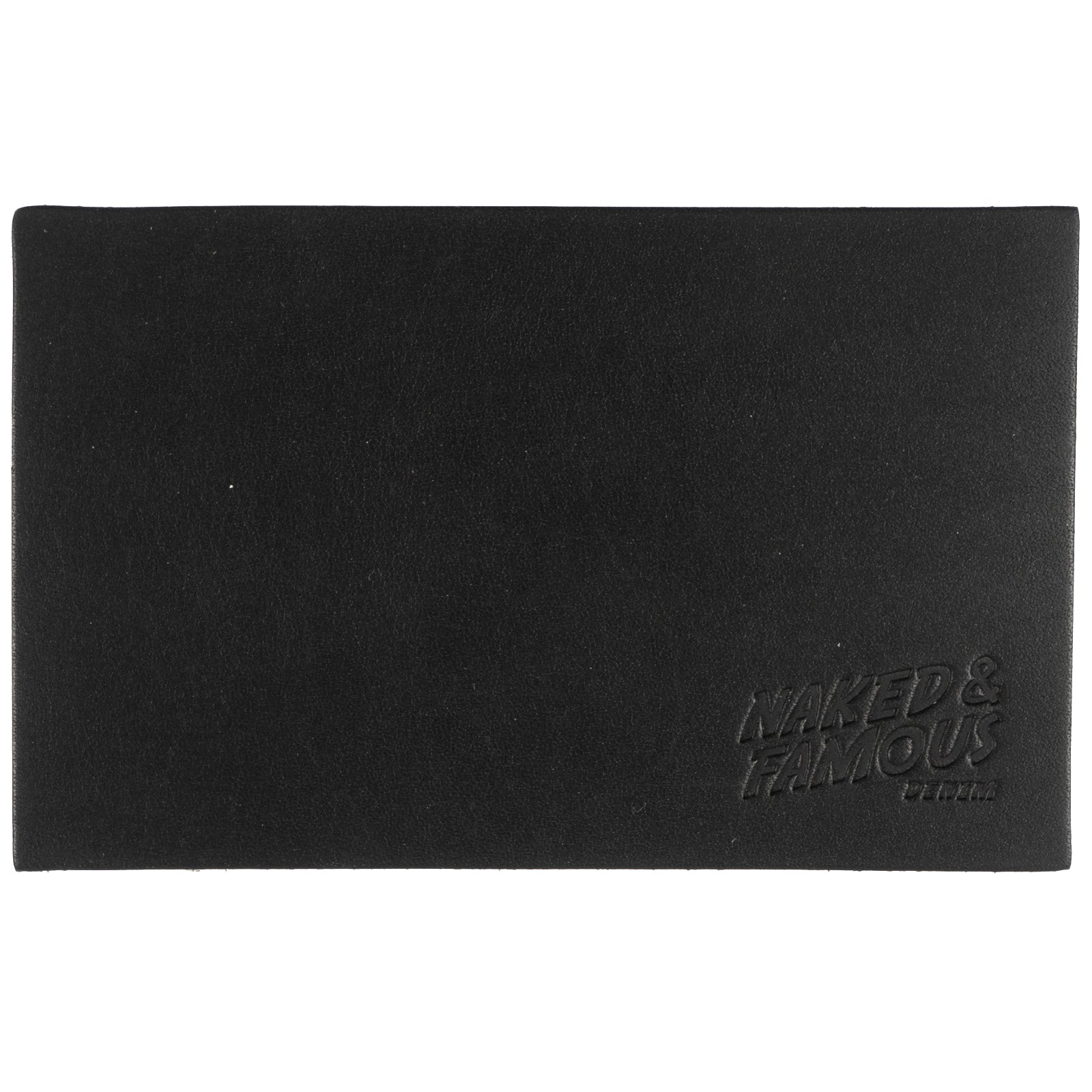 Leathercraft Patch - Nero Black Full Grain by Naked & Famous Denim