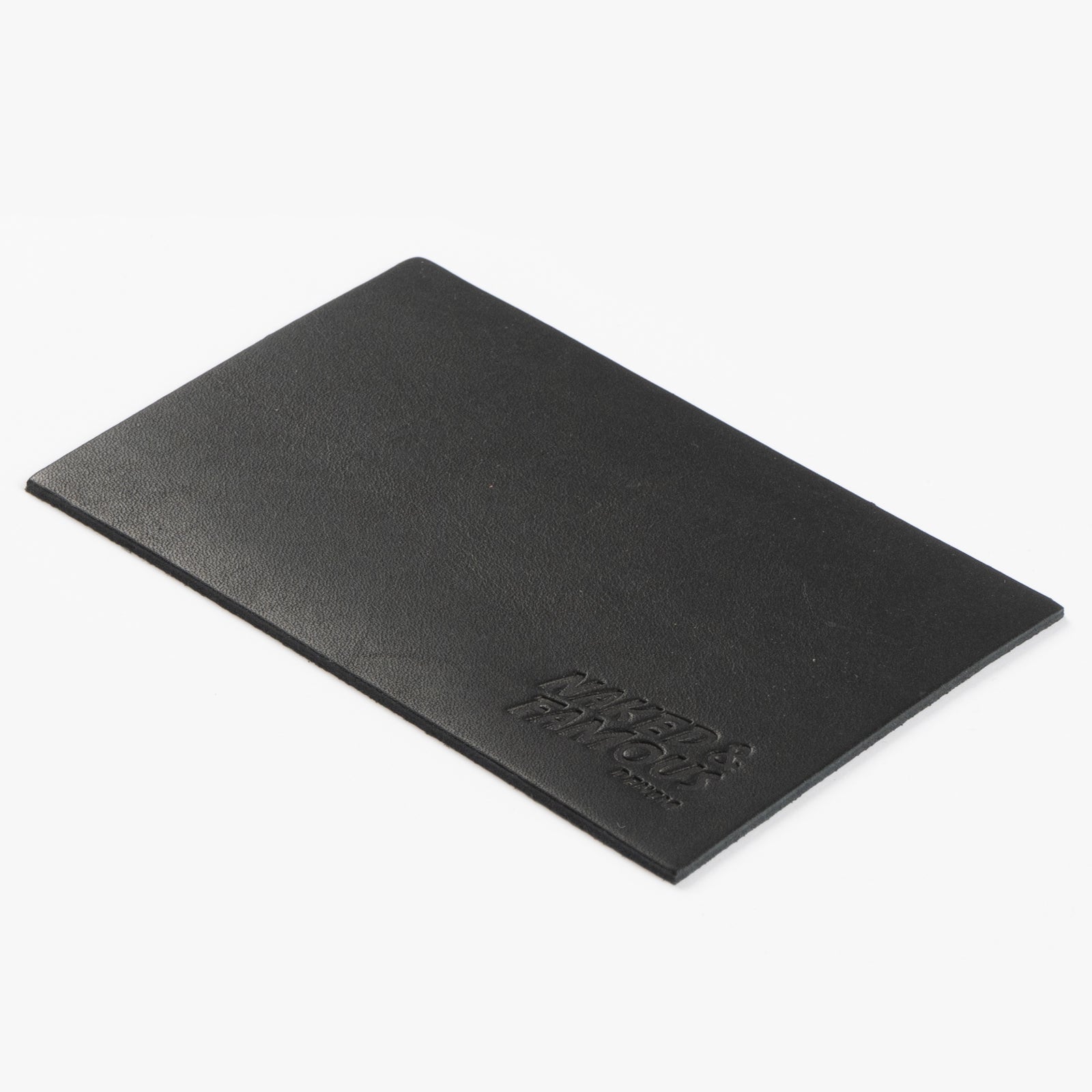 Leathercraft Patch - Nero Black Full Grain by Naked & Famous Denim