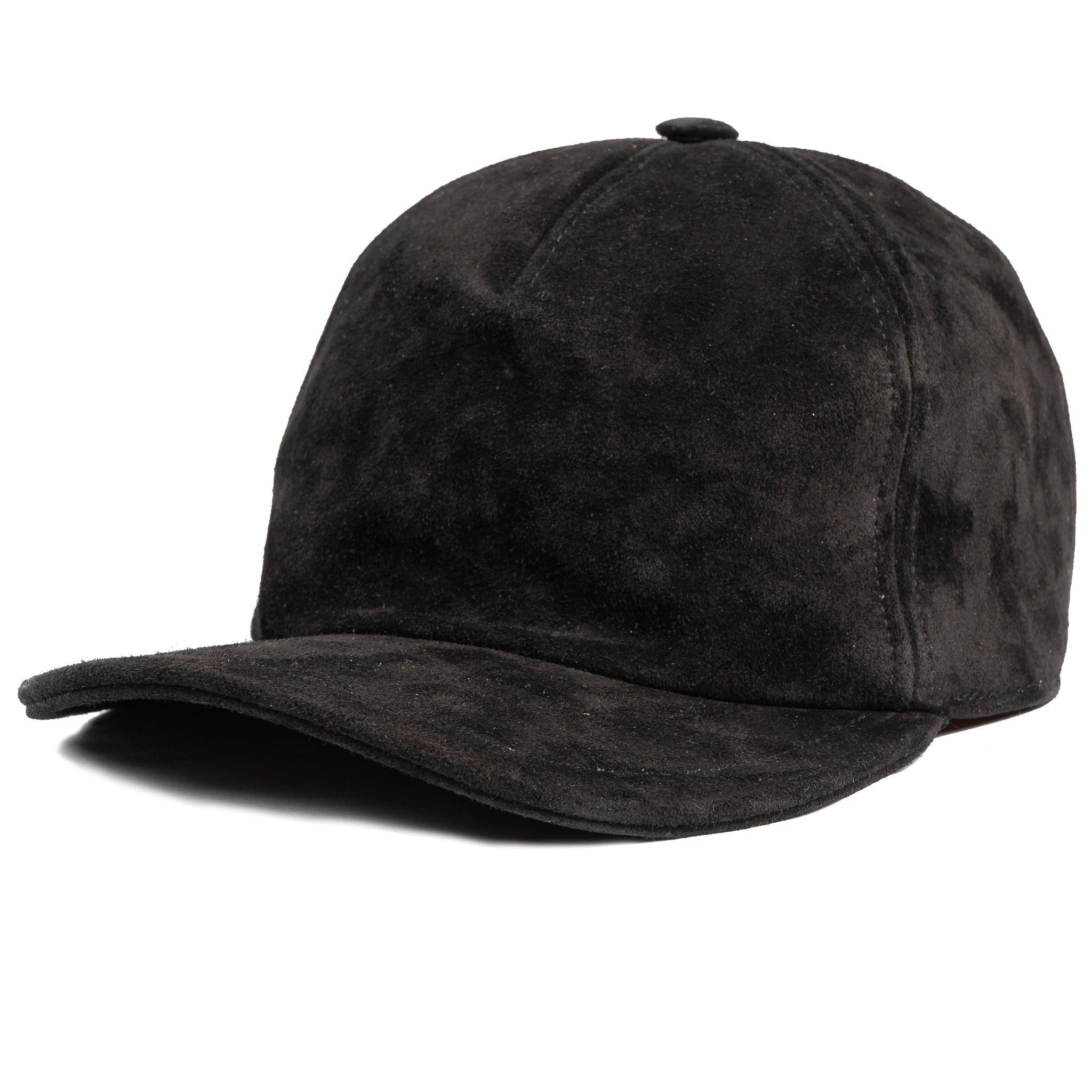 Italian Suede Cap - Black by Yuketen
