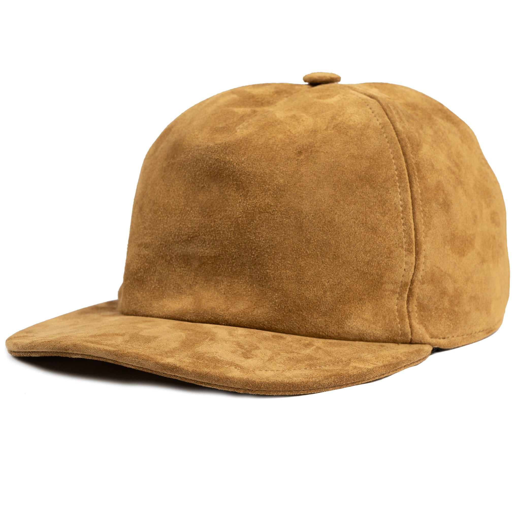 Italian Suede Cap - Golden Brown by Yuketen